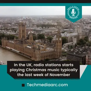 When does christmas music start to play on the radio - UK