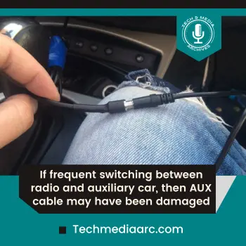 Why Does My Radio Keep Switching To AUX - Damaged AUX Cable
