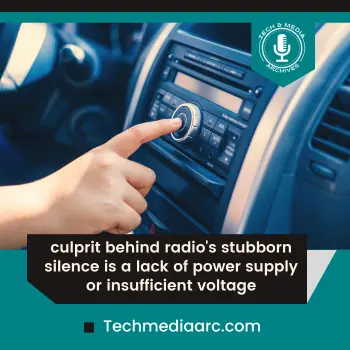 Why Is My Mercedes Radio Not Working - No Power Supply